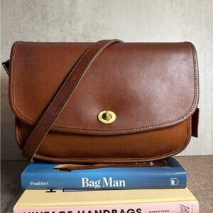 Vintage Coach City Bag – British Tan – Pre-1994 –Style 9790